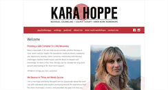 Desktop Screenshot of karahoppe.com